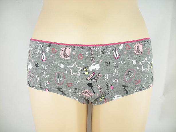 Women's Boxer Shorts (Music Print) 