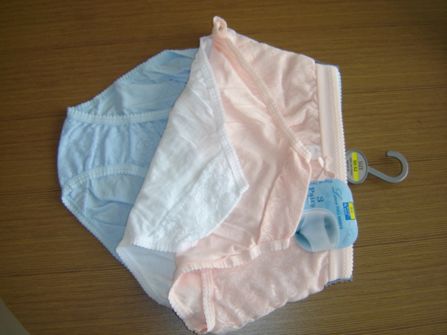 Women's Briefs 3-Pack (Lace Trim) 